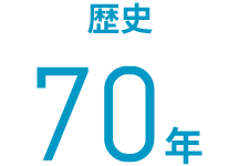 歴史70年